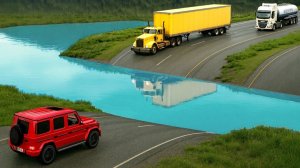 Машинки летают и прыгают! Развивающие мультики Машины помощники. Мультфильмы про машинки