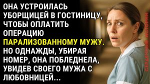 Жена мыла полы ради парализованного мужа. А он уже ходил. К любовнице...