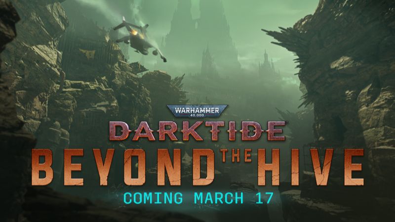 Warhammer 40,000: Darktide -  Трейлер обновления Beyond the Hive