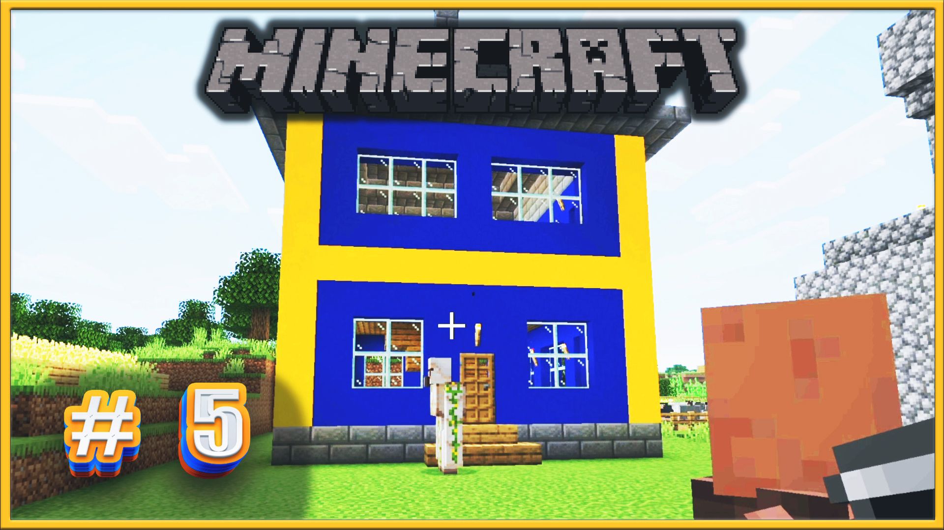 MINECRAFT. ВЫЖИВАНИЕ ✔✔✔ ЭКСКУРСИЯ ПО ДЕРЕВНЕ #5
