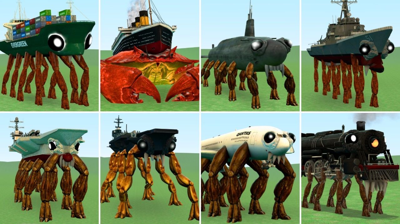 Кто Самый Быстрый и Сильный Среди Всех Крабовых