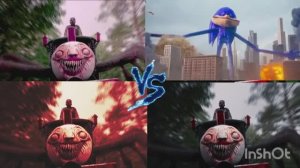 Паровозик Томас 🆚 Чу-Чу Чарльз 🚂 Легендарный Музыкальный Танец — Плитки Хоп