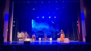 спектакль "Алеко" под аркестровую музыку.