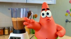 Весёлая кухня готовим вместе с Патриком и Губкой Бобом