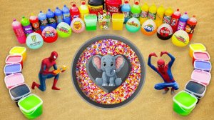 Мультики для детей. Копаем сердечко на песке и заливаем газировками. Мультики залипалки малышам