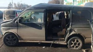 Водитель иномарки, протаранившей экскурсионный автобус в Москве, уснул за рулем