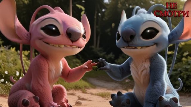 Лило и Стич 2 в кино. ИИ фильм. Ангел.