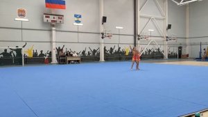 ЖП 3 юношеский разряд, Кулясова Мария - Кулясова Анна, ШСА «ОСЬ», Комбинированное упражнение