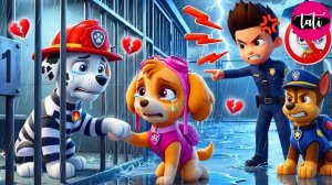 Щенячий патруль и Маршалл. Залипательное видео. Мультфильм для детей и малышей. Анимация 375