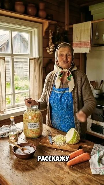 Бабушкин рецепт Квашенной капусты #бабушка #рецепт