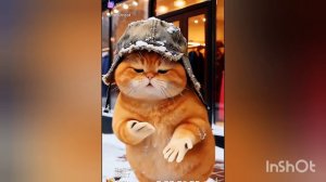 РЫЖИЙ КОТ В ТОП ВИДЕО🐱🐱ПОДДЕРЖИ🐱ЛАЙКОМ И РАКЕТОЙ❗ нейросеть