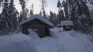 ПОДНЯЛИ ЛОСЕЙ С ЛЁЖКИ. ПРОВЕРИЛ ОСТАТКИ КАПКАНОВ. ЗАБУКСОВАЛ НА БУРАНЕ. 6 серия