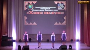 Вокальный ансамбль учащихся 4 класса Новоторъяльской ДШИ, «Каласе, авием»