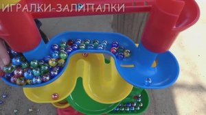 ОГРОМНАЯ ГОРКА ДЛЯ ШАРИКОВ ВИДЕО ДЛЯ ДЕТЕЙ МУЛЬТИКИ КАНАЛ ИГРАЛКИ-ЗАЛИПАЛКИ