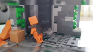 Анимация lego minecraft