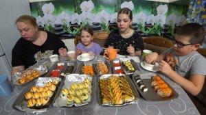 роллы без повода, мукбанг