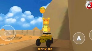 чтоооо 🤯🤯😯 попал на стену биотемской пустыне в super bear adventure