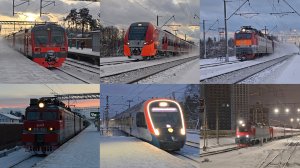 зимняя Ярославка в праздники | Мытищи–Пушкино