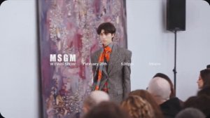 Показ женской коллекции MSGM осень-зима 2026-2027
