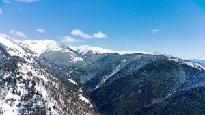 Белуха, Уймонская долина с высоты 800 м