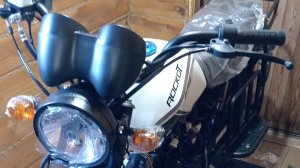 Альфа Рокот.Запуск двигателя после замены поршневой с 50 на 125сс. Лапка стартера от питбайка.