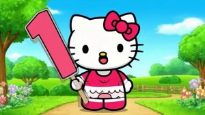 Хэллоу Китти цифра 1