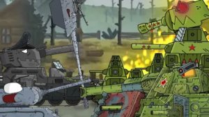 Кв-44 Против Фертайдигера! - Мультики про танки