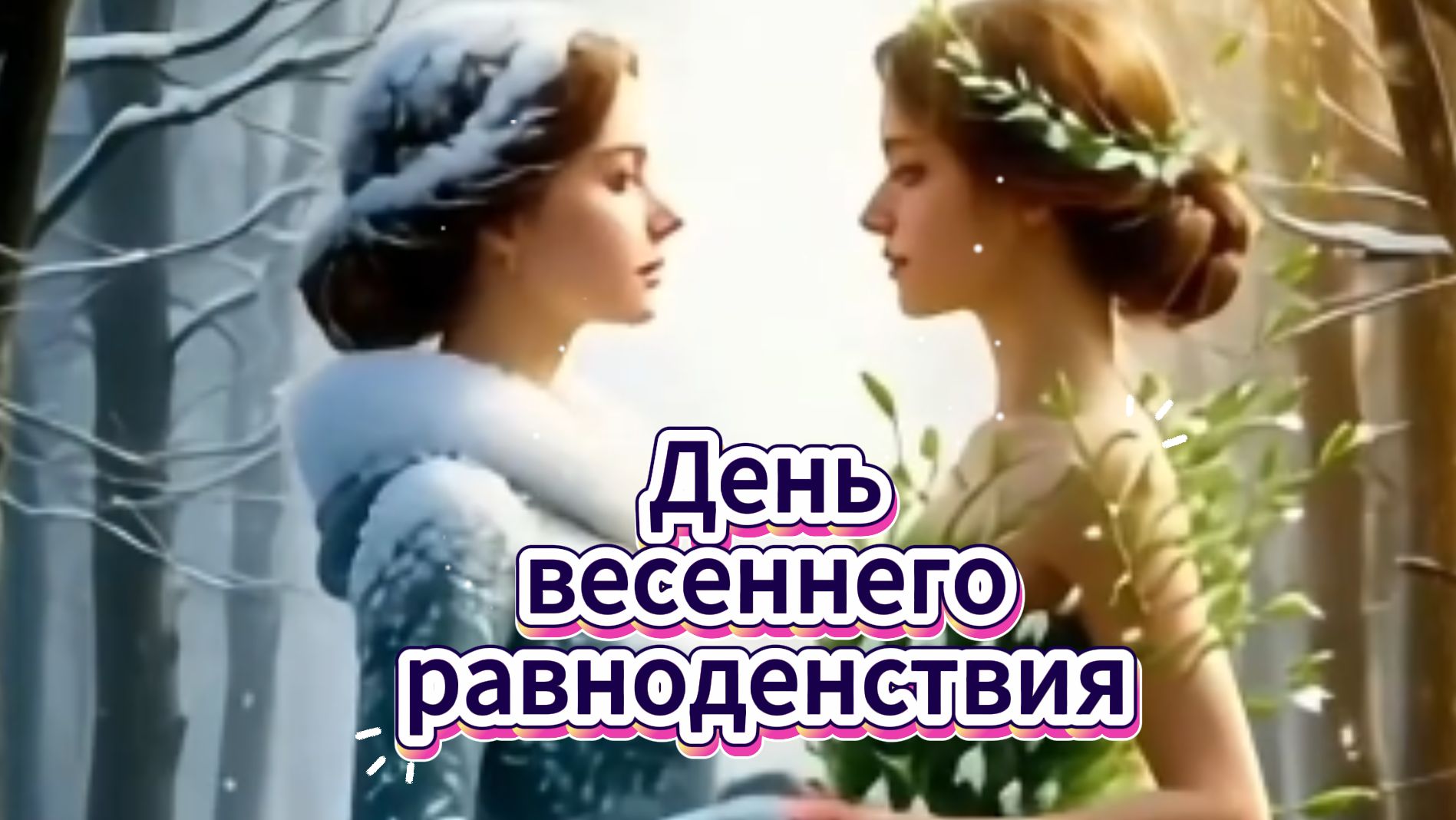 День весеннего равноденствия солнцестояния приход весны 🌞🌸