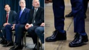 Подчиненные администрации США носят туфли не по размеру, потому что их подарил Трамп