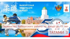 Первенство Выборгского района по дзюдо до 15 лет