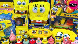 Играем в игрушки из мультика Спанч Боб и свинка Пеппа. Мультфильм для детей. ASMR АСМР