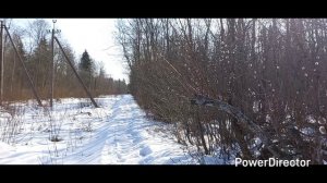 Поездка на дачу 14 марта.