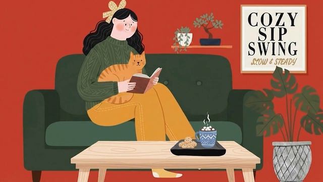 Уютная свинговая музыка ☕ Медленно и размеренно |Настроение 1940-х | Нежная джазовая фоновая музыка