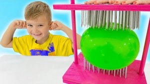 Эксперименты с воздушными шариками для детей