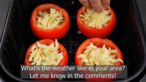 9. Приготовьте яйцо в помидоре в аэрогриле… Ух ты!