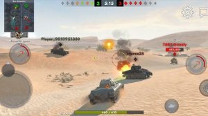 играю с другом в Tanks Blitz