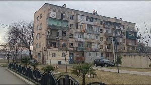 Прогулка по Рустави 17.02.2026 (дом 24 на улице Гиоргадзе (бывшая Молодых специалистов в Интернате))