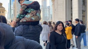 Ранняя весна в Чикаго прогулка по ярким улицам города воскресная атмосфера 🌷