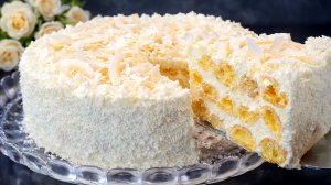 Заварной торт с заварным кремом! Очень вкусный торт из эклеров! Простой рецепт!