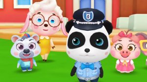 Панда. Панда Автобус. Школьный автобус. Для детей. Детям