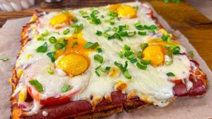 Новый способ! Горячие бутерброды с сосисками и яйцом за 15 минут. Простой рецепт для завтрака