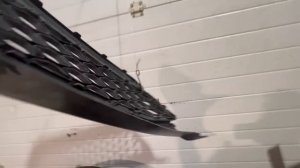 Решетка накладка переднего  бампера рио киа 2 20310