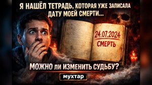Я Нашёл Тетрадь, Которая Уже Записала Дату Моей Смерти.. Можно Ли Изменить Судьбу? Мистика