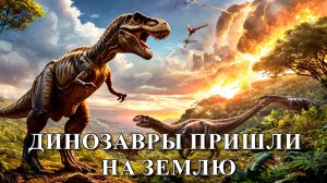 Динозавры пришли на Землю под раскаты громовых вулканов.