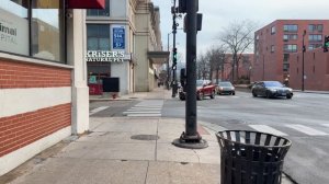 Чикаго прогулка в туманный день красивая атмосфера города март 2026 ☁️