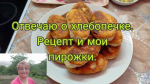 14  марта  26 . ///   Отвечаю о хлебопечке , рецепт и мои пирожки .