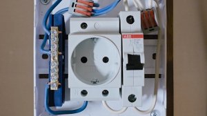 ⚡️ Времянка: самый простой щиток на время внутренней отделки.