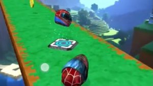 Going Balls Проверьте свои навыки в захватывающем приключении управляя шаром.  Присоединяйтесь к вес