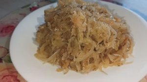 Тушеная капуста родом из Советских времен.