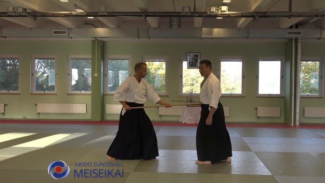 13.Aikido Jodori Kokyo Nage Shishiya Sensei Malmö 2017